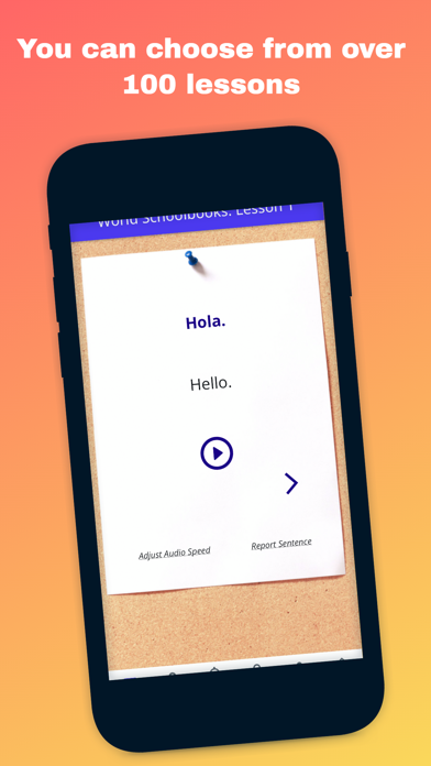 World Schoolbooks Languages Screenshot