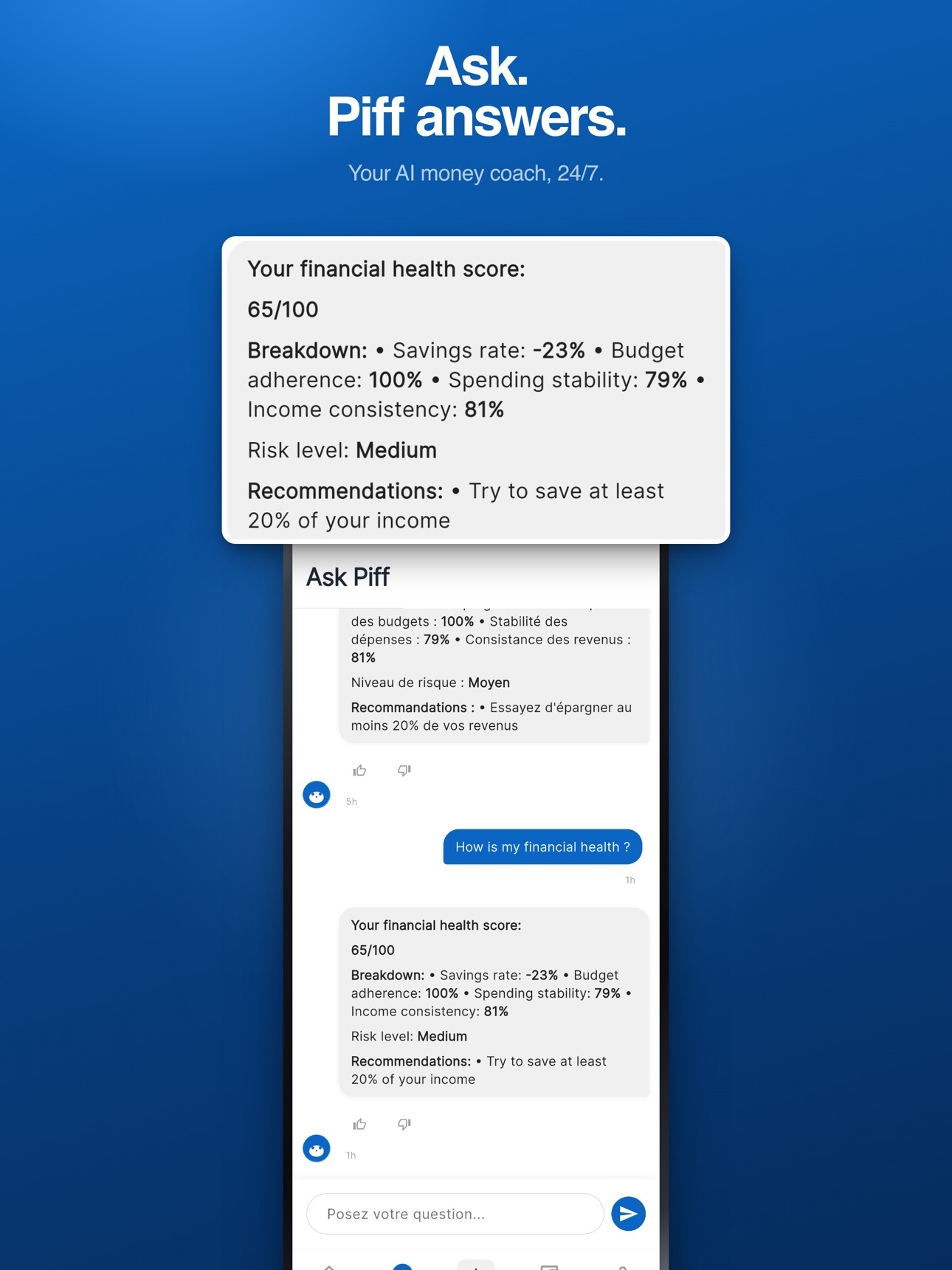 Screenshot 12 of Piff - Budget & Finance IA