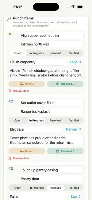 Punch List Photos screenshot 2