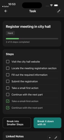 BrainSpill Voice Notes & Tasks screenshot 3
