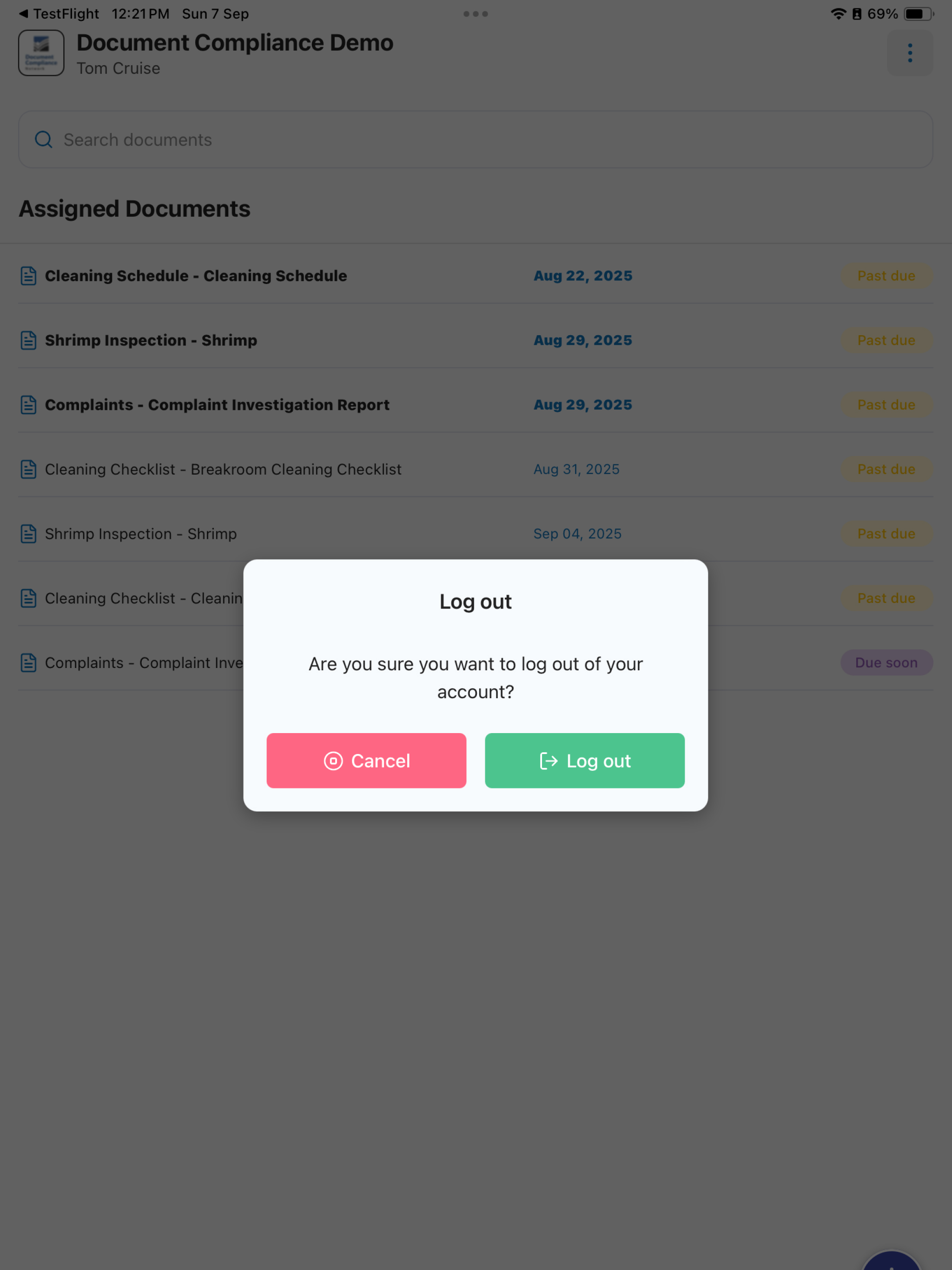 Document Compliance Network screenshot 10