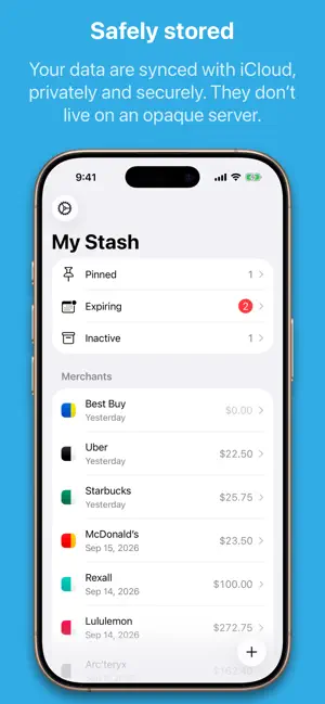 Woolly - Gift Card Tracker screenshot 3