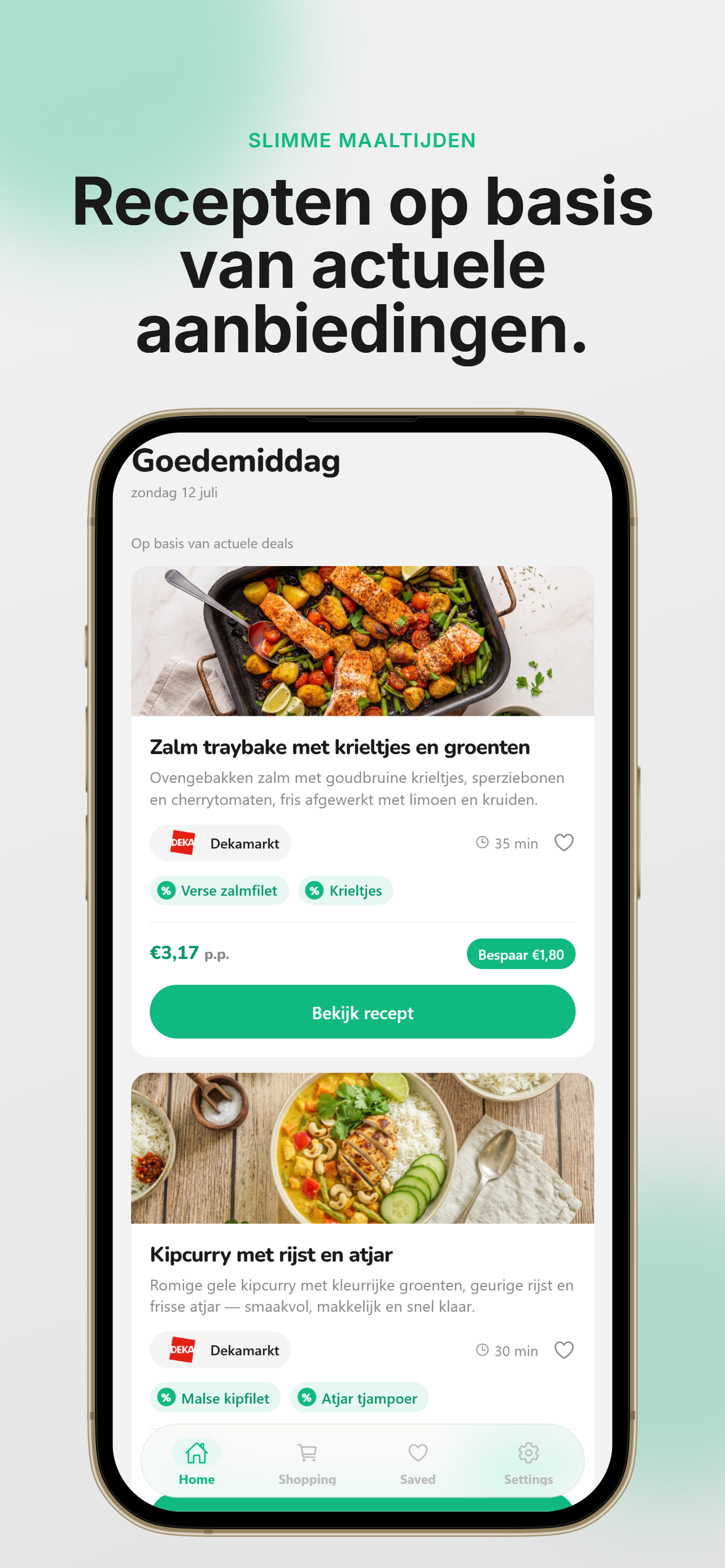 Suppie: Weekmenu Aanbiedingen