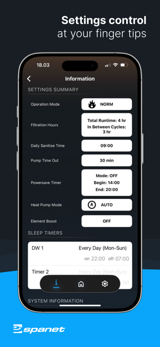 SpaNET SmartLink Screenshot 6 of 6