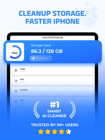 AI Phone Storage Cleaner . iPad screenshot 2