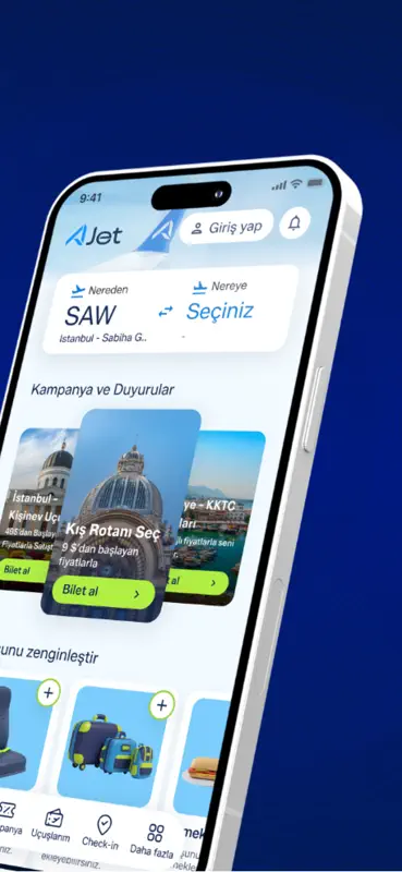 AJet - Ucuz Uçak Bileti screenshot 5 of 8
