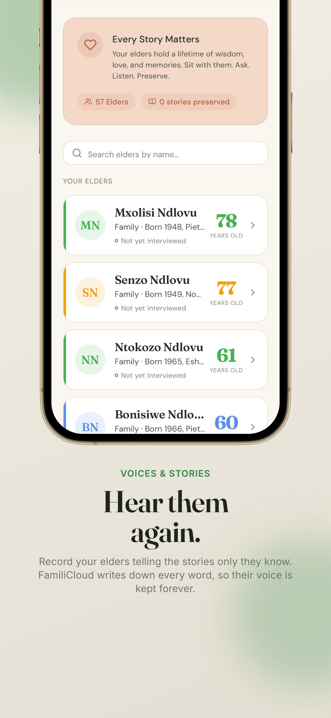 FamiliCloud screenshot 3