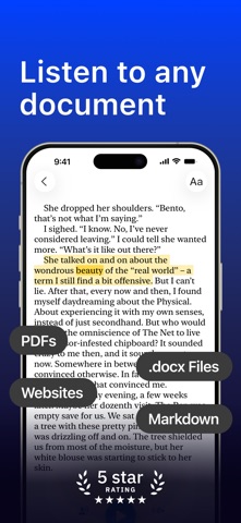 ReadBack - Text to Speech Screenshot 1 of 6