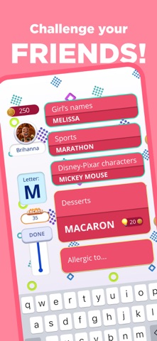Stop 2 - Word Trivia Game iPhone screenshot