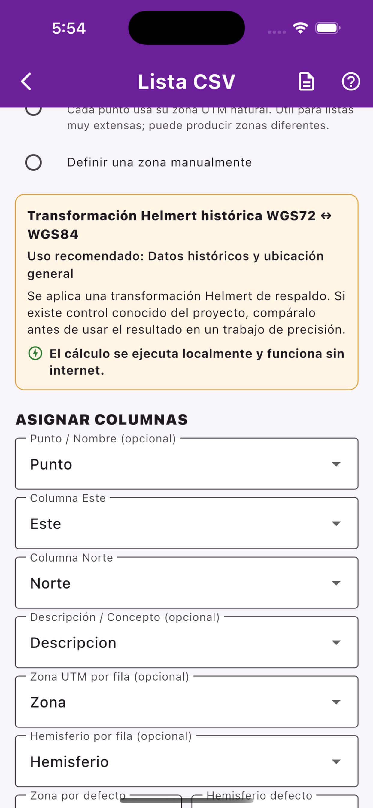Screenshot 1 of Topo Convert