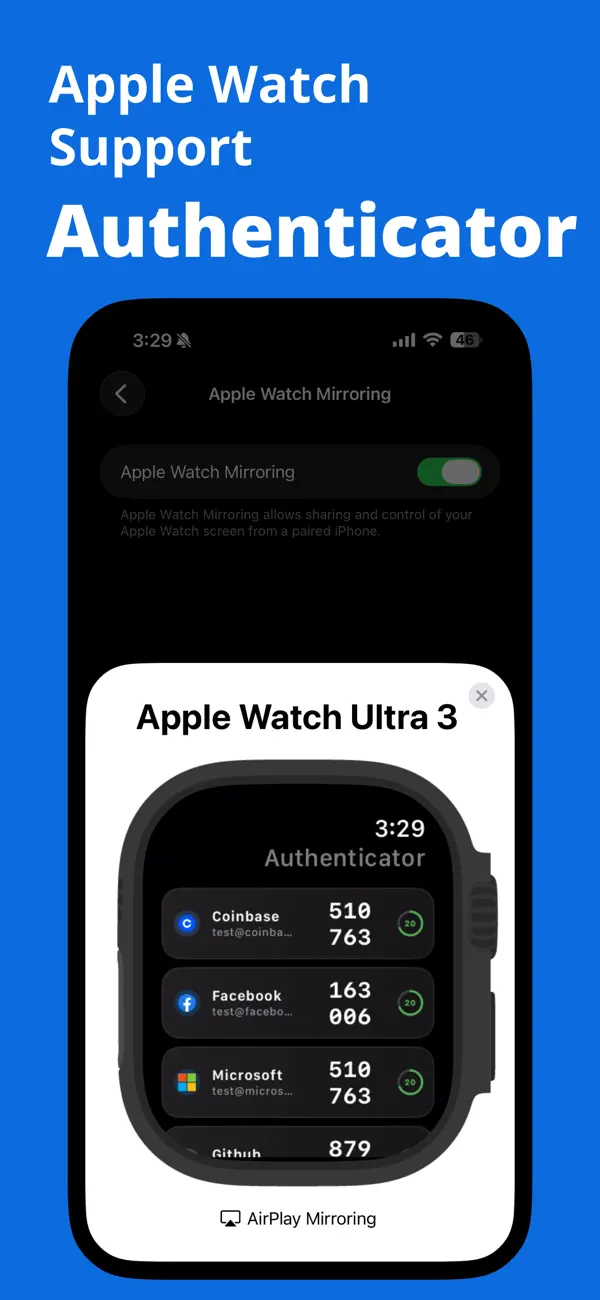 #6. Authenticator App† (iOS) Ved: Appqe