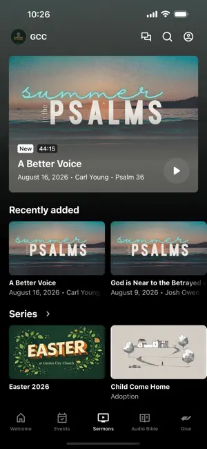 Garden City Church - SATX screenshot 3