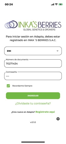 Adapta Empleado screenshot