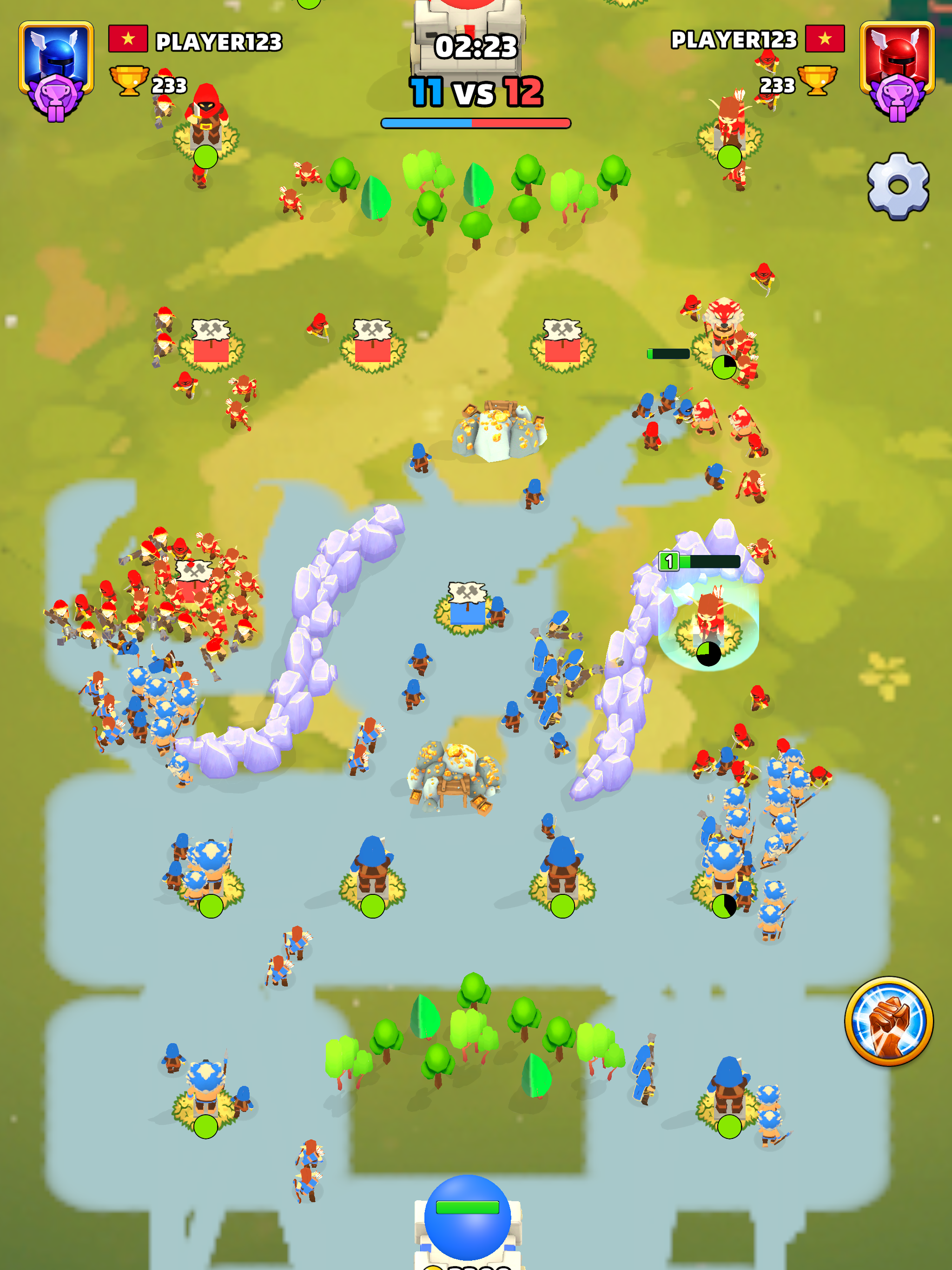 Royal Wars Color Clash screenshot 9