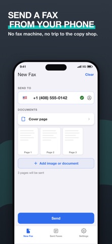 Send Fax: scan & fax docs Screenshot 1 of 5