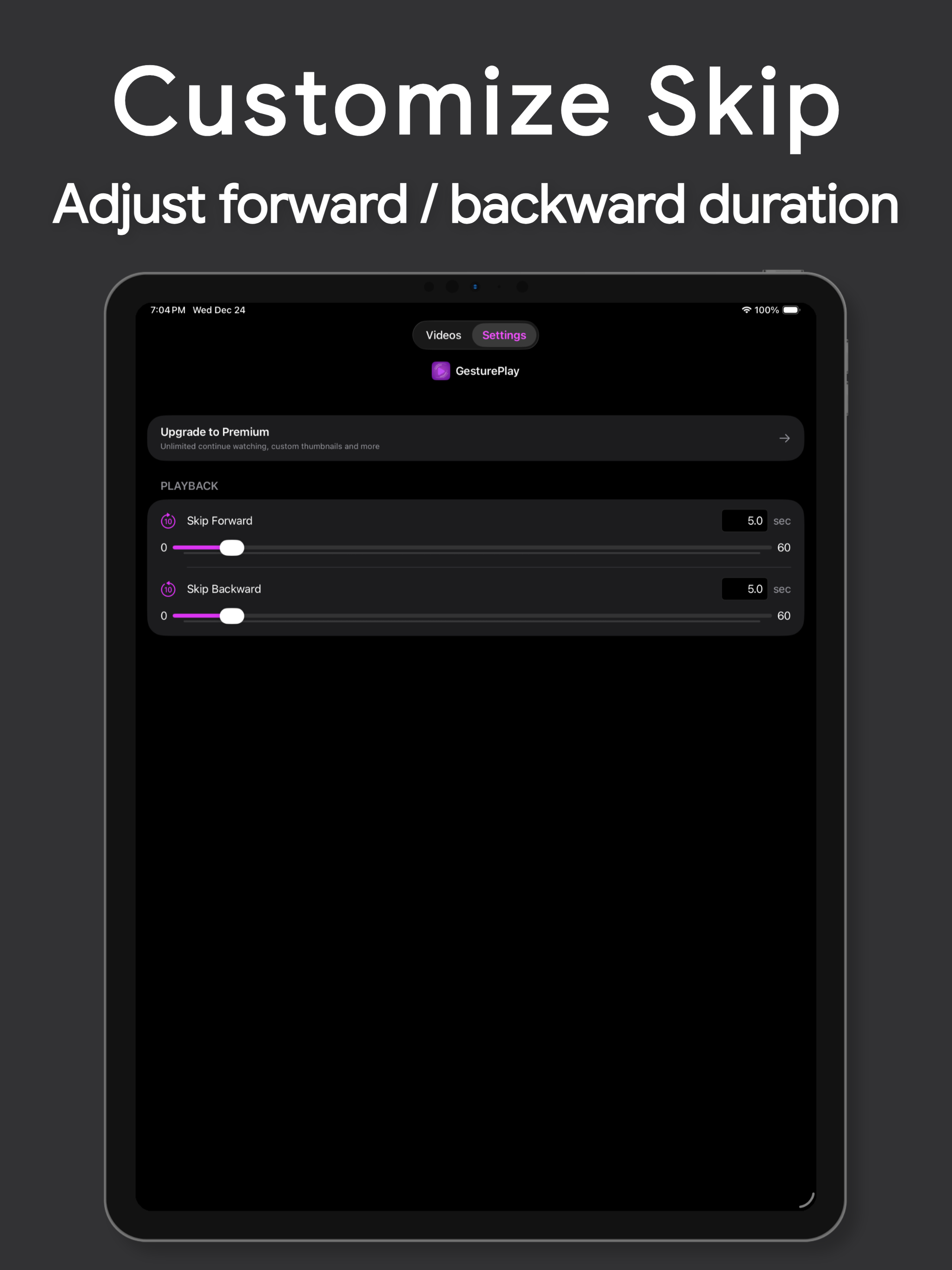 GesturePlay - Video Player screenshot 15