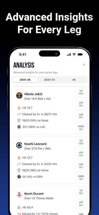 Parlay Analyzer Screenshot 5 of 7