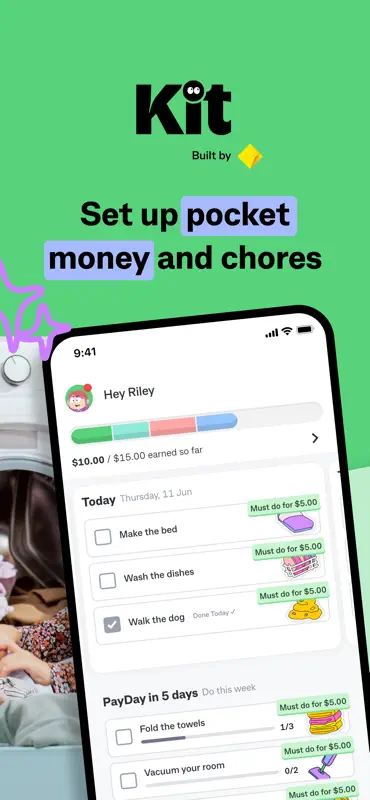 Kit - Pocket Money App & Card screenshot 3 of 8