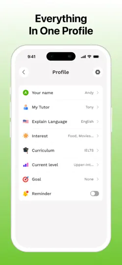 Sophia: AI Language Tutor iPhone Screenshot 6