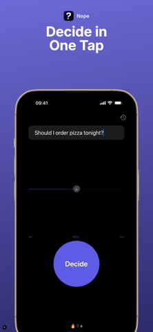 Nope - Decision Maker iPhone screenshot