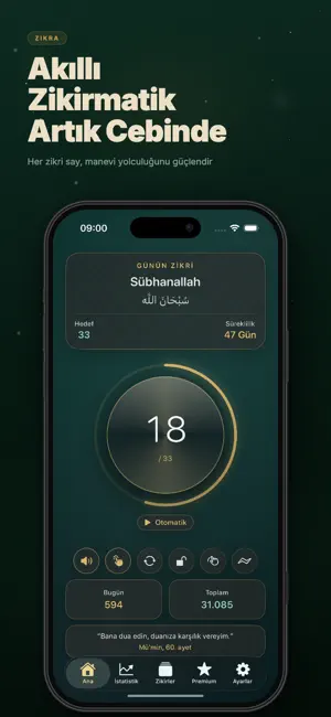 Zikra - Zikirmatik screenshot 1