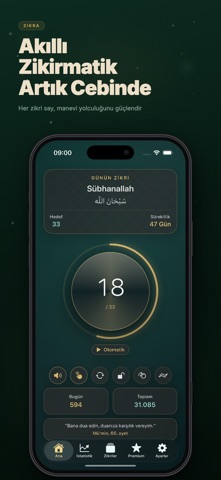 Zikra - Zikirmatik Screenshot 1 of 5