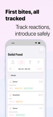 Nuri - Baby Journal & Tracker screenshot