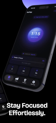 NoTap - Focus Timer screenshot