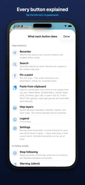 ProxAlert screenshot 1