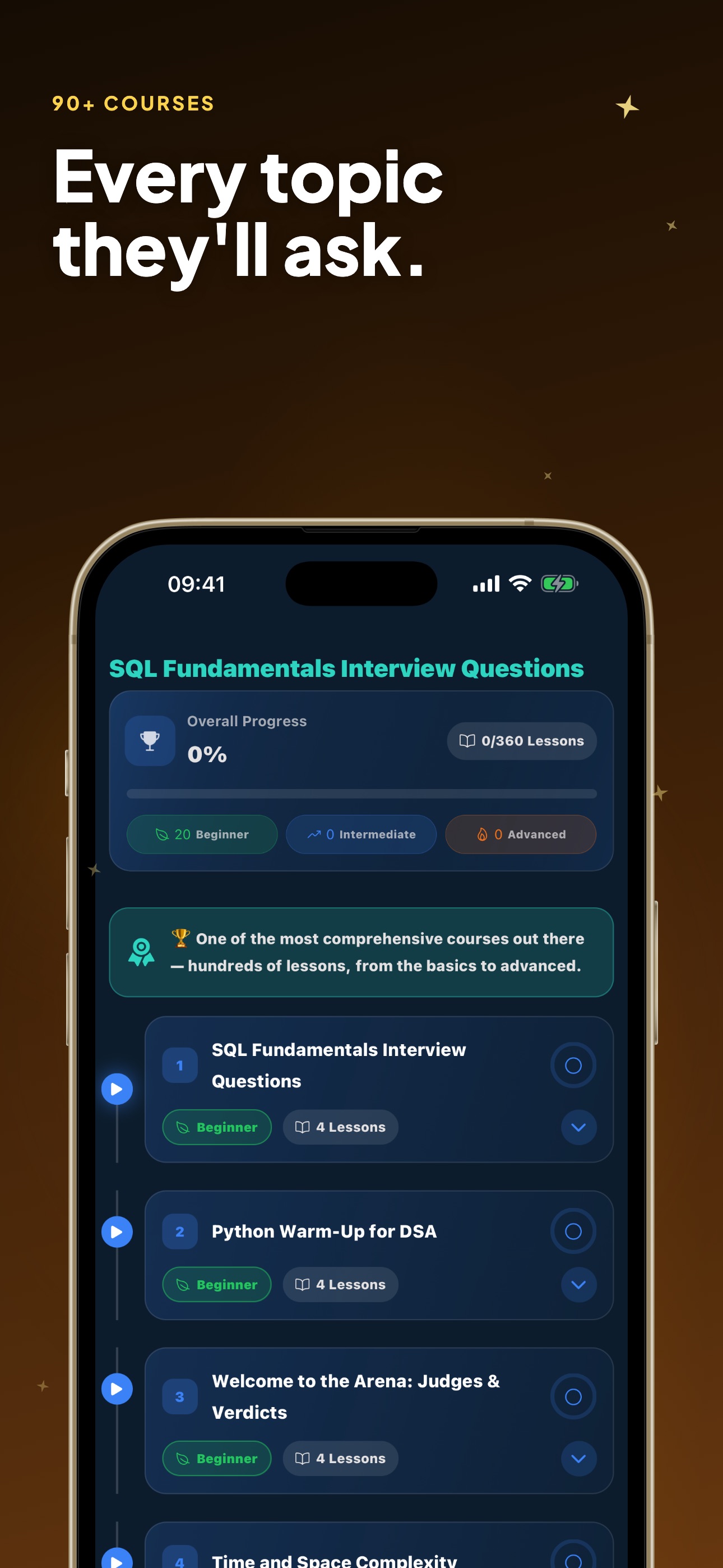 Screenshot 2 of Job Interview Prep & Coding