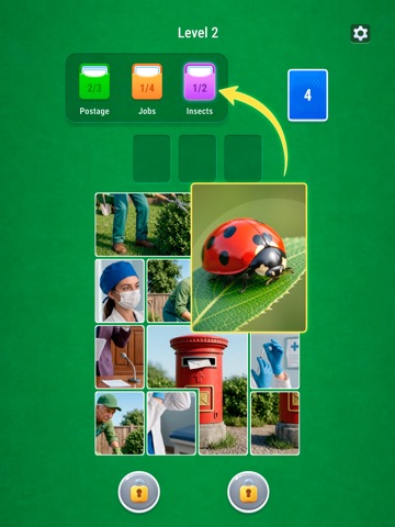 Word Jigsort – Associations iPad screenshot