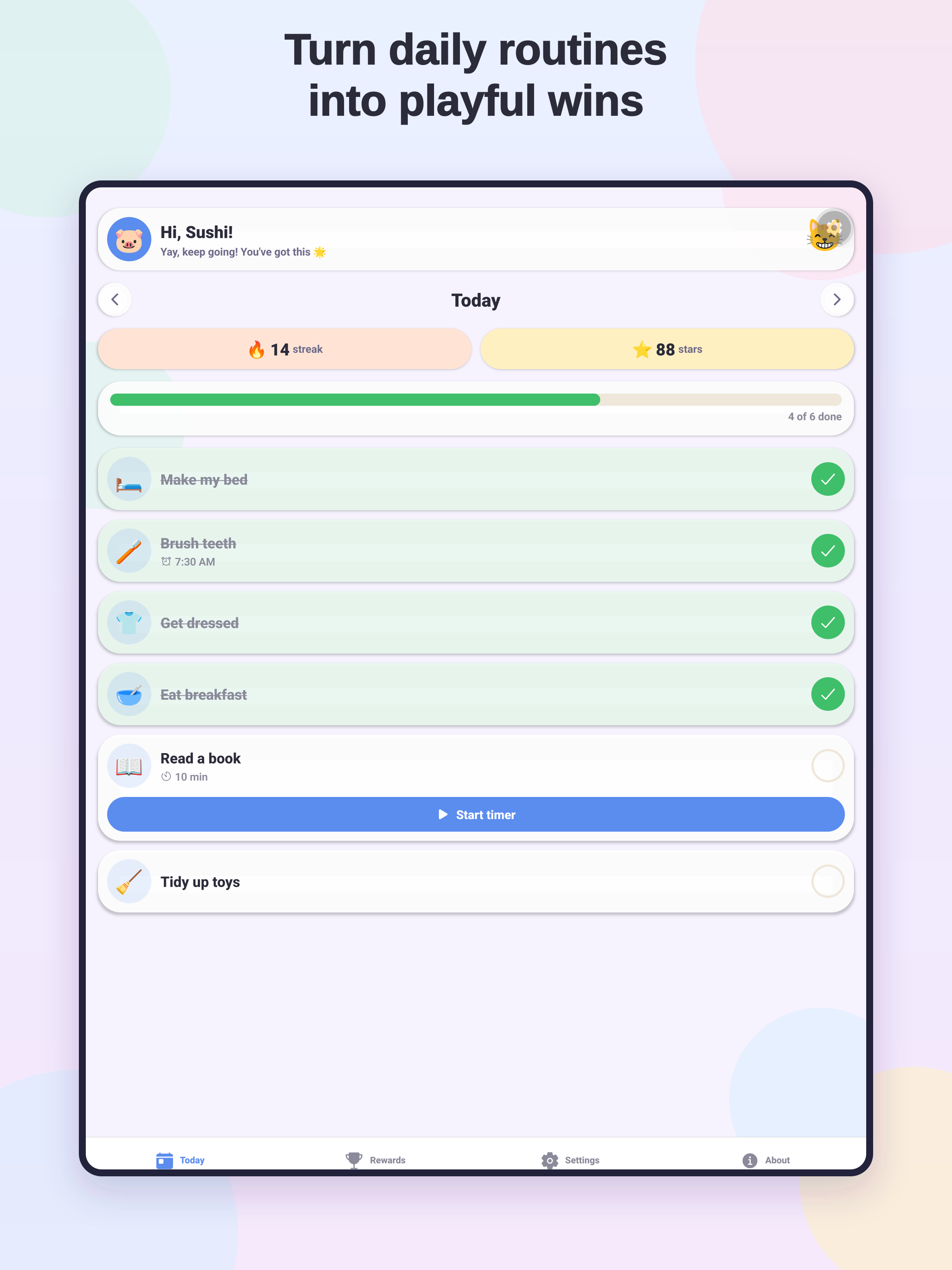 Kiddy Daily Tasks screenshot 9
