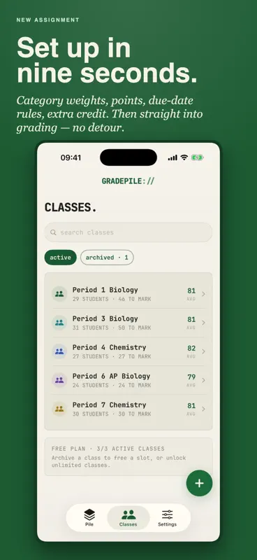 Libreta de Notas : GRADEPILE screenshot 8 of 10