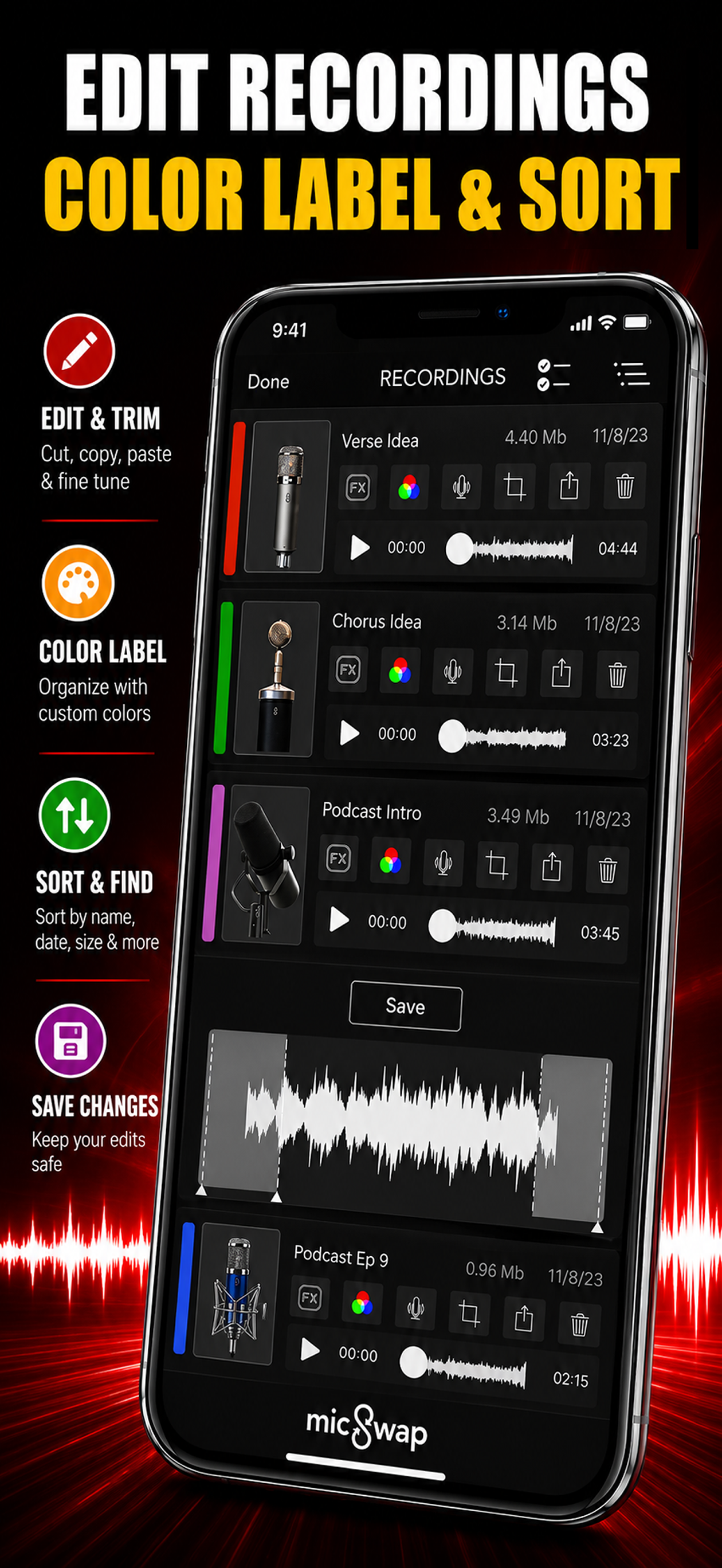 MicSwap Pro:  Microphone Sound screenshot 6