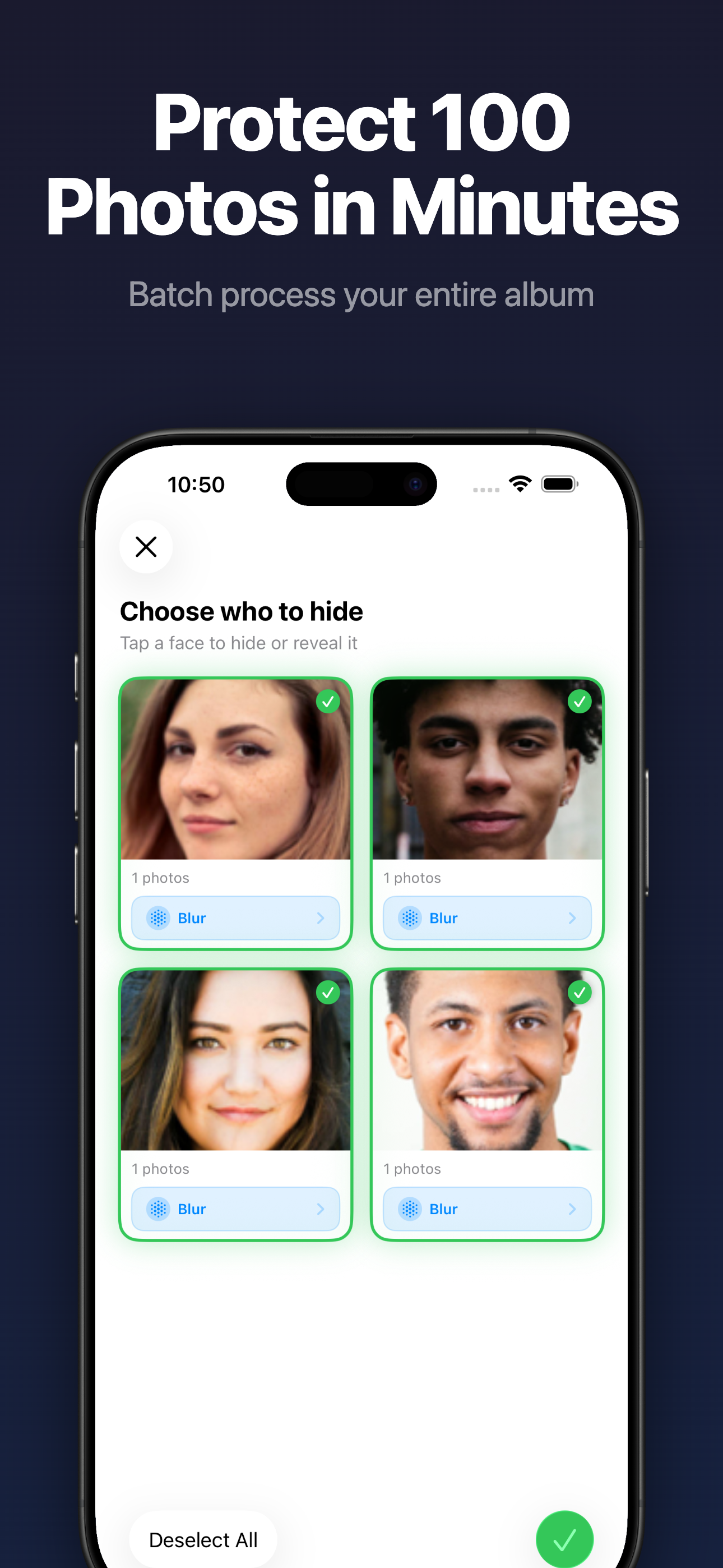 Blur Faces - HiddenFace screenshot 4