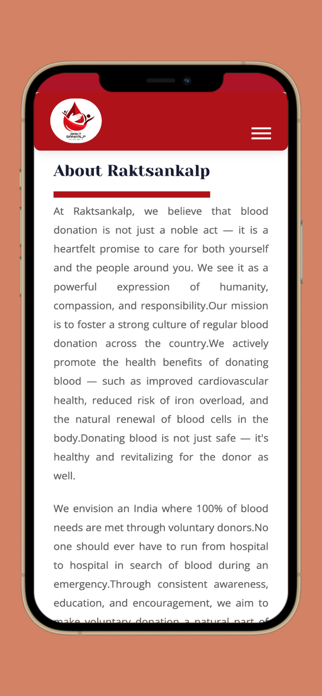 RaktSankalp Screenshot 2 of 6