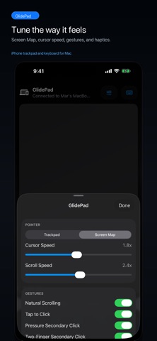GlidePad screenshot