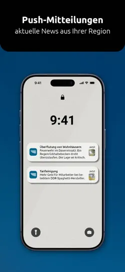 Screenshot von Nordkurier News & E-Paper auf dem iPhone 4