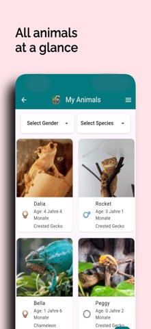 ReptiManage – Reptile Tracker screenshot