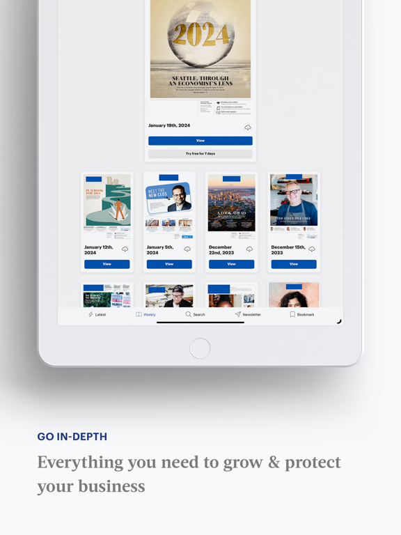 Birmingham Business Journal iPad screenshot 5 - Business app
