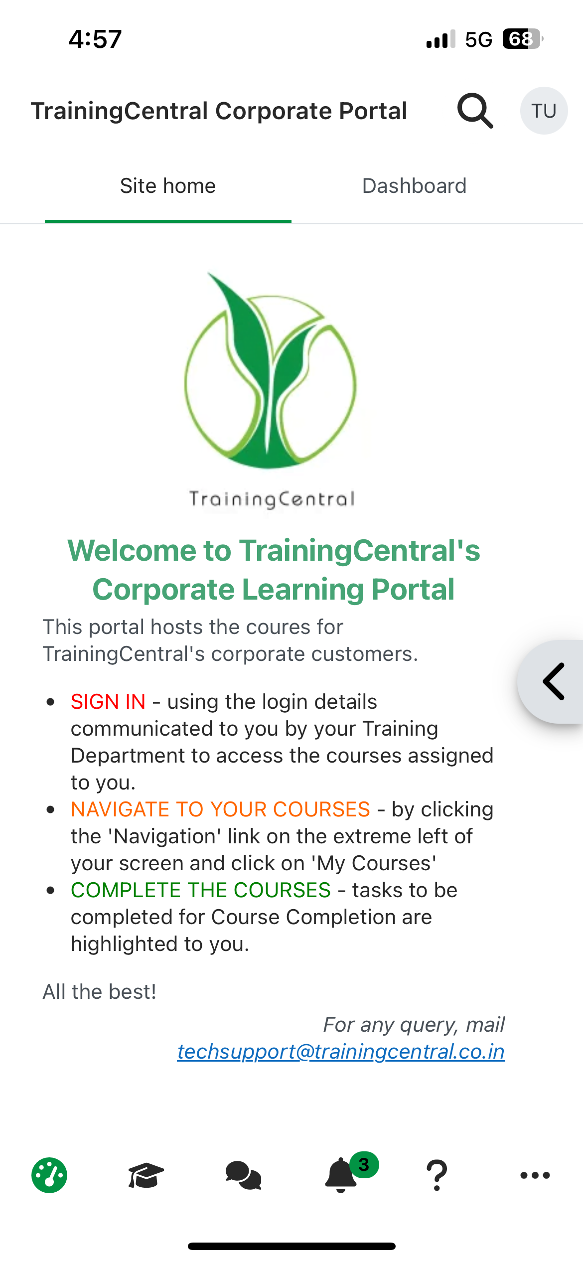 TrainingCentral Solutions
