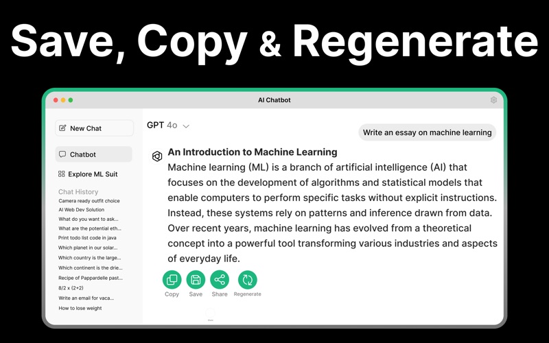 AI Chatbot : Ask AI Assistant Screenshot