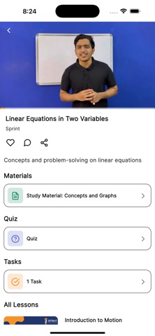 Sprint Learning App Screenshot 3 of 8