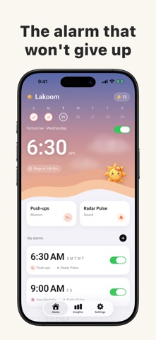 Lakoom - Loud Alarm Clock