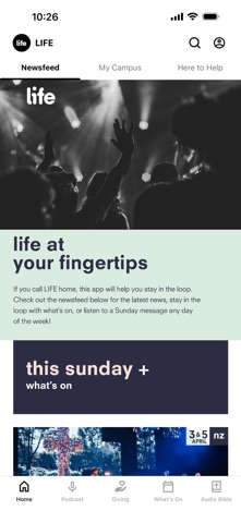 LIFE - A Church to Call Home app screenshot