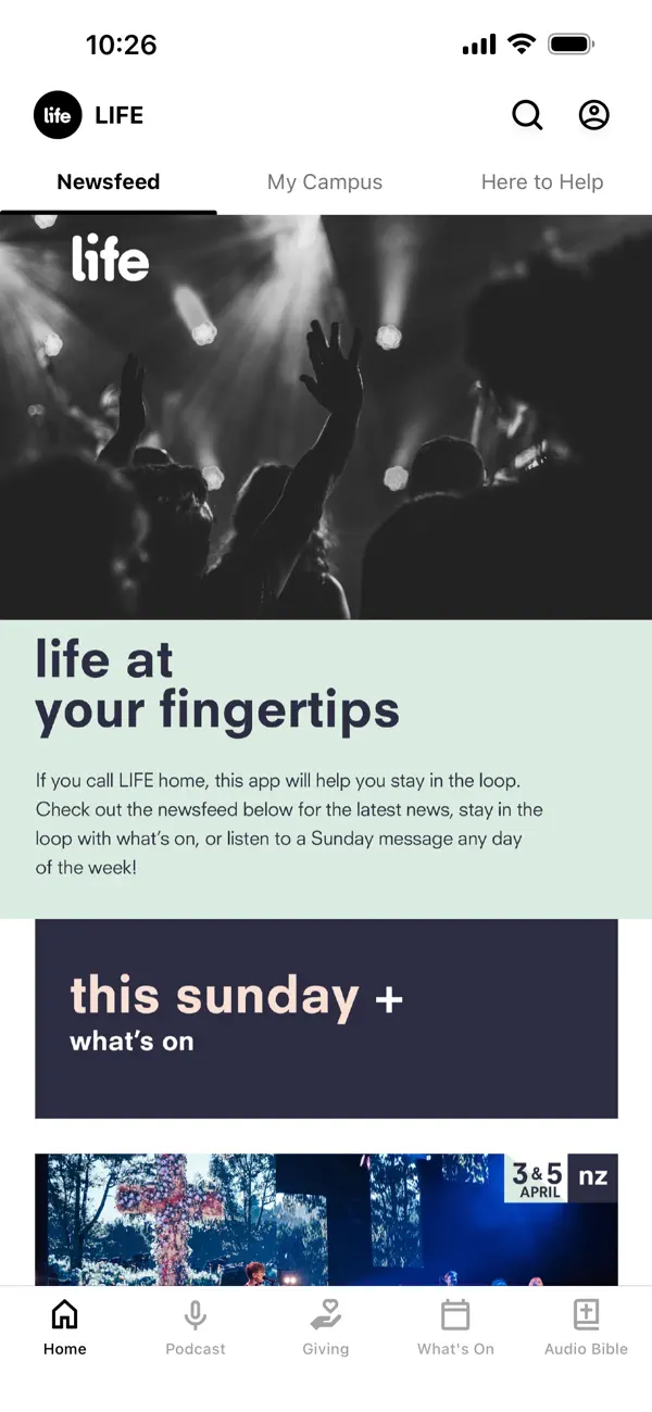 Screenshot #1 pour LIFE - A Church to Call Home