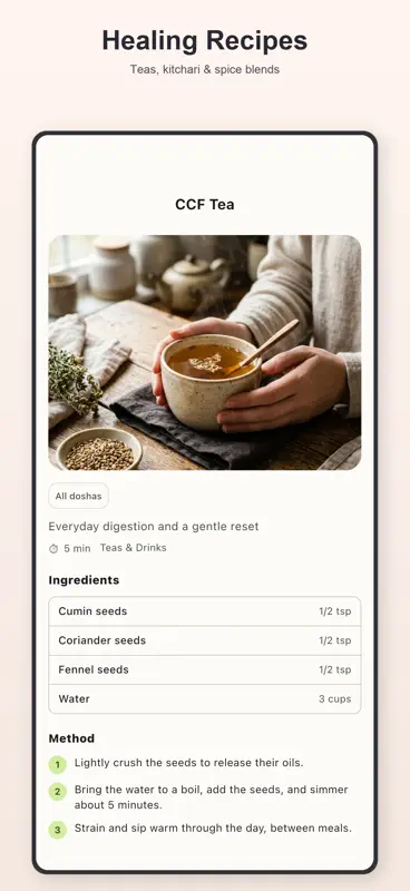 Ojavi - Ayurveda Companion screenshot 9 of 10