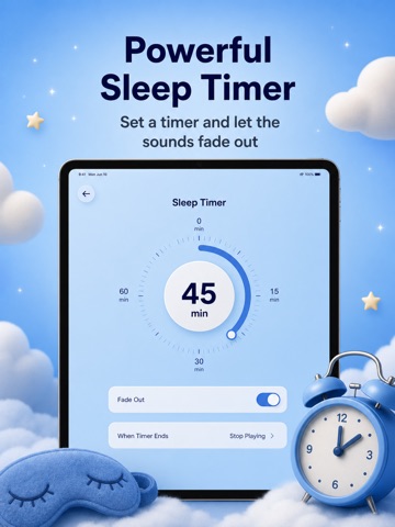 White Noise Sleeper iPad screenshot