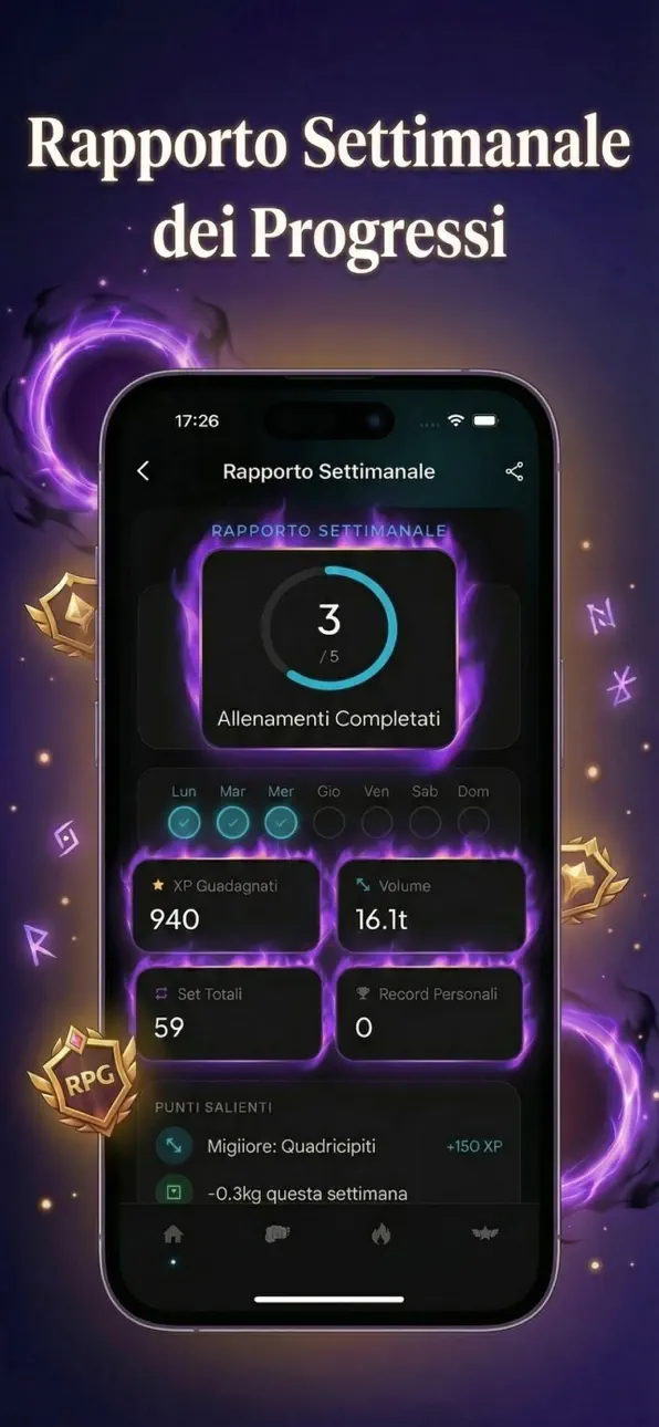GymLevels: Ranked Gym Workouts iOS Mod IPA screenshot 5 - iOS app interface