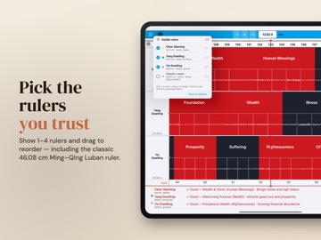 Lu Ban Ruler - Feng Shui iPad screenshot 5